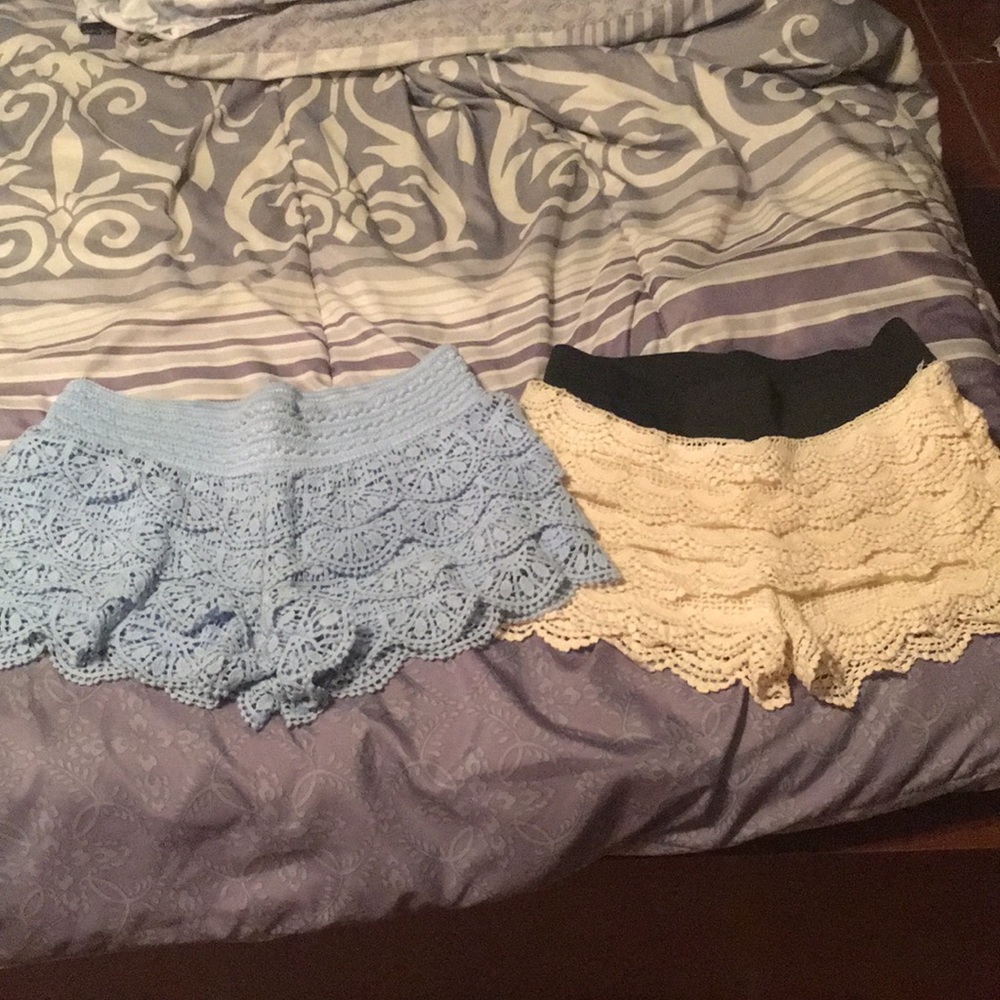 Lace shorts bundle!